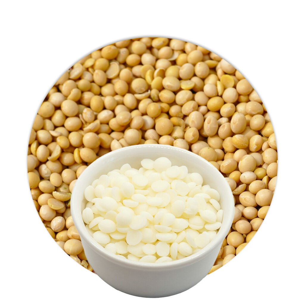 Wosk sojowy do świec wolnostojących / tabliczek woskowych