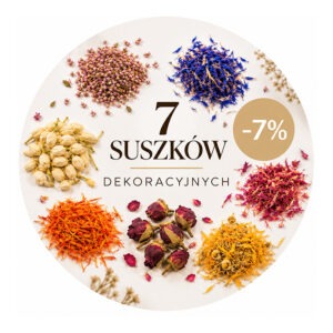 Pakiet 7 dowolnych suszków dekoracyjnych