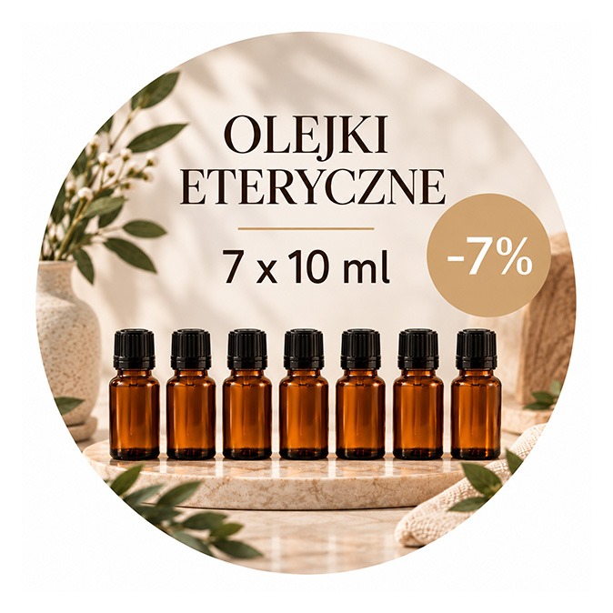 Pakiet 7 dowolnych olejków eterycznych po 10 ml