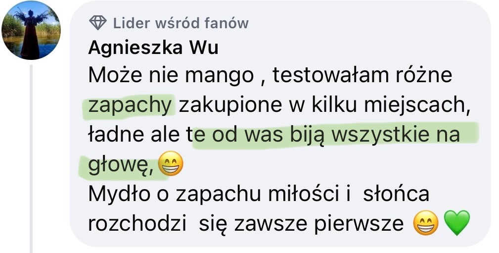 Opinia o kompozycjach zapachowych