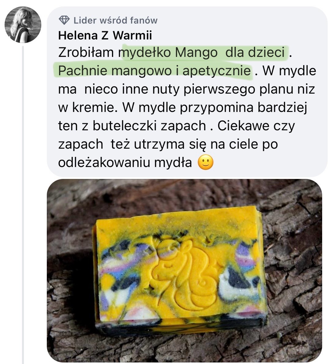 Opinia o kompozycjach zapachowych