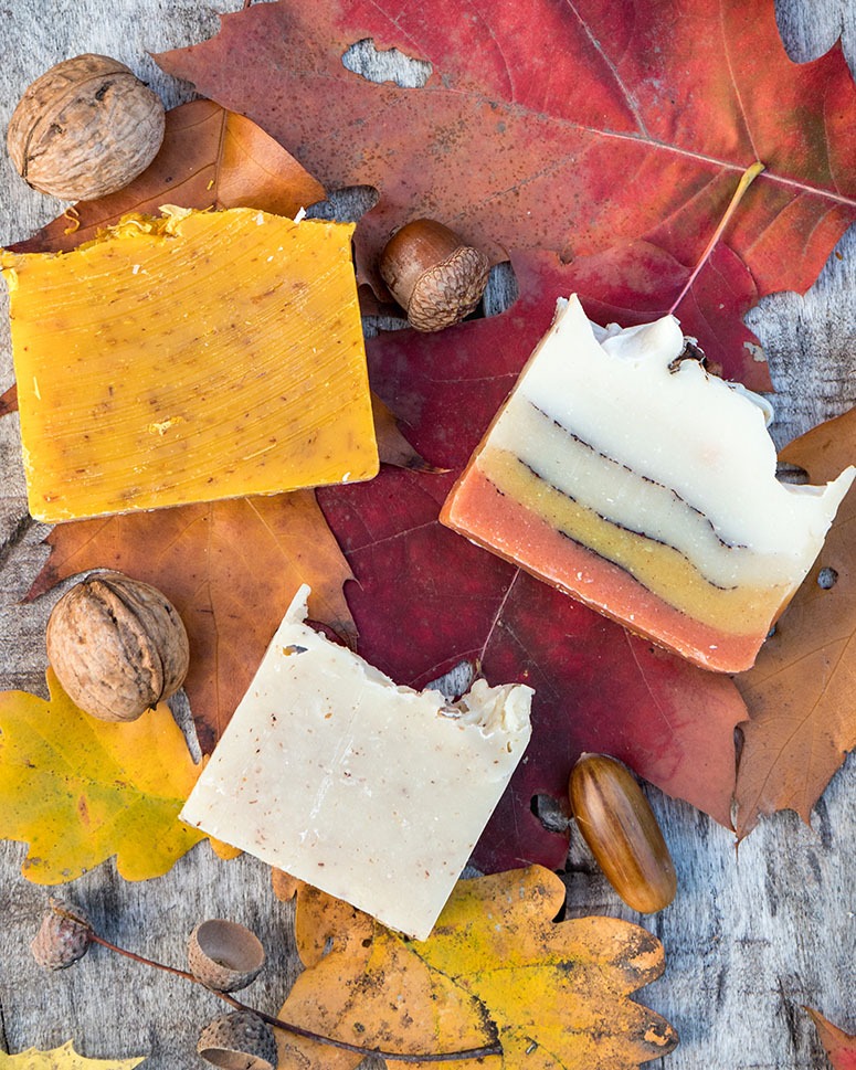 Naturalne barwienie mydeł mix