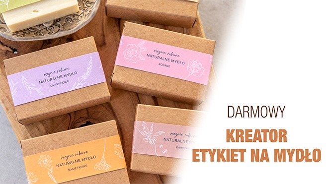 Darmowy kreator etykiet na mydło