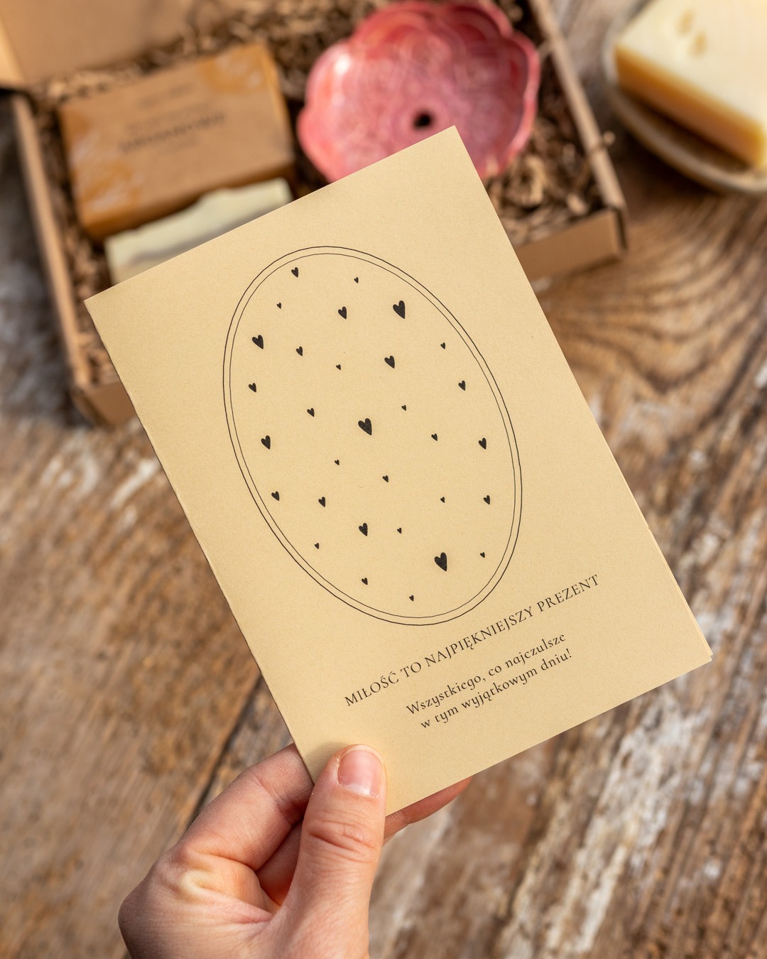 Kartka okolicznościowa na Walentynki