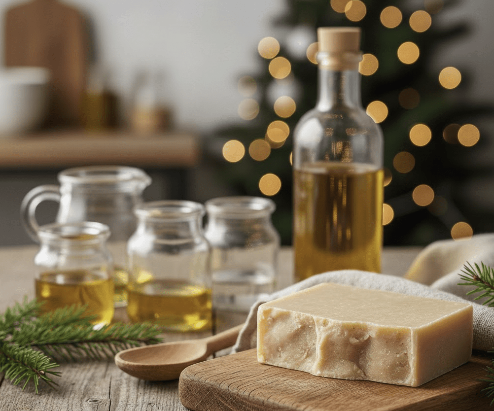 Mydło z kuchennych olejów