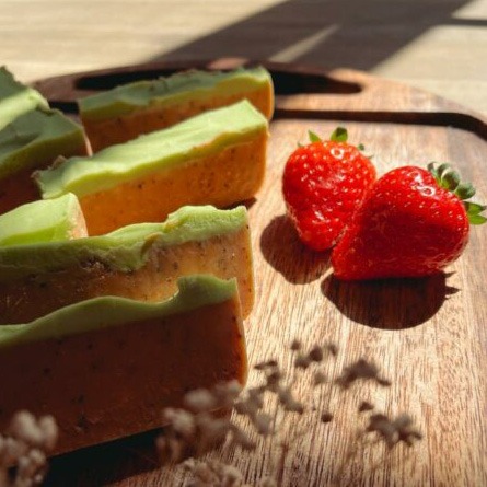 mydło truskawkowe - zdjęcie klientki