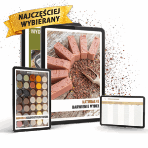 Pakiet 2 ebooków "Mydła dekoracyjne" + "Naturalne barwienie mydeł" + bonusy